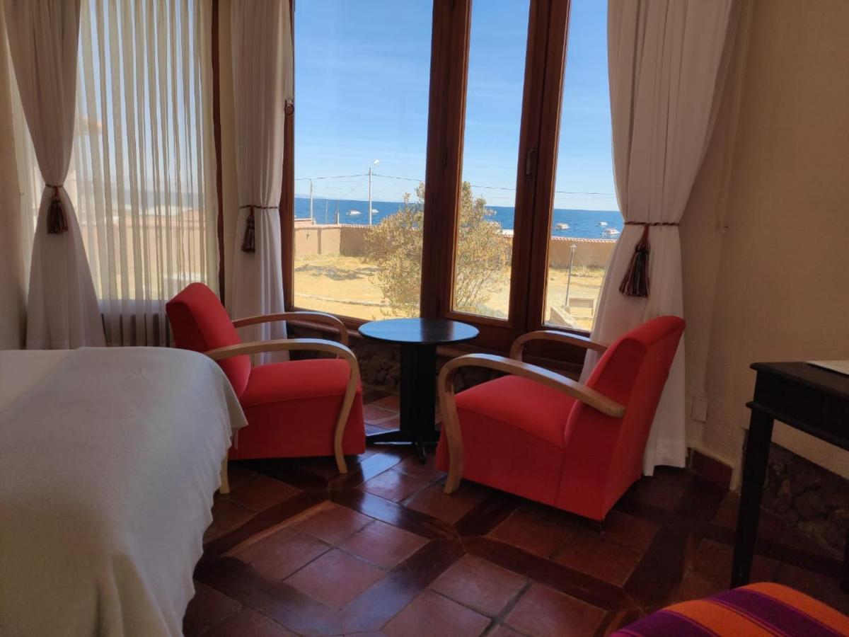 Hotel Rosario Lago Titicaca Copacabana  Ngoại thất bức ảnh