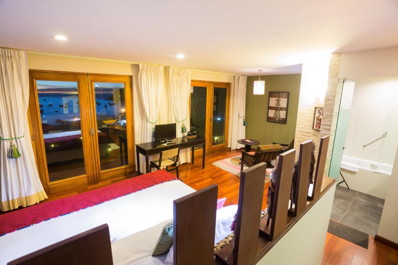 Hotel Rosario Lago Titicaca Copacabana  Ngoại thất bức ảnh