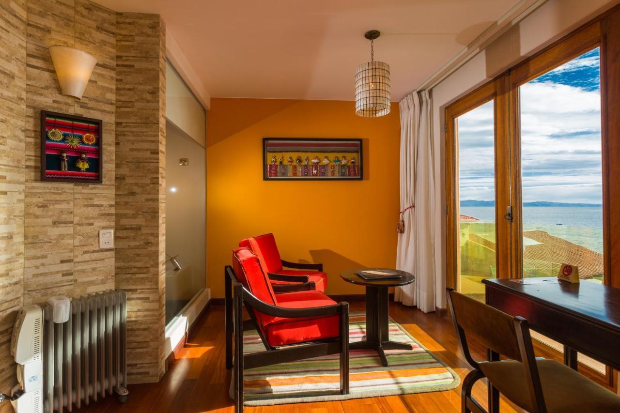 Hotel Rosario Lago Titicaca Copacabana  Ngoại thất bức ảnh