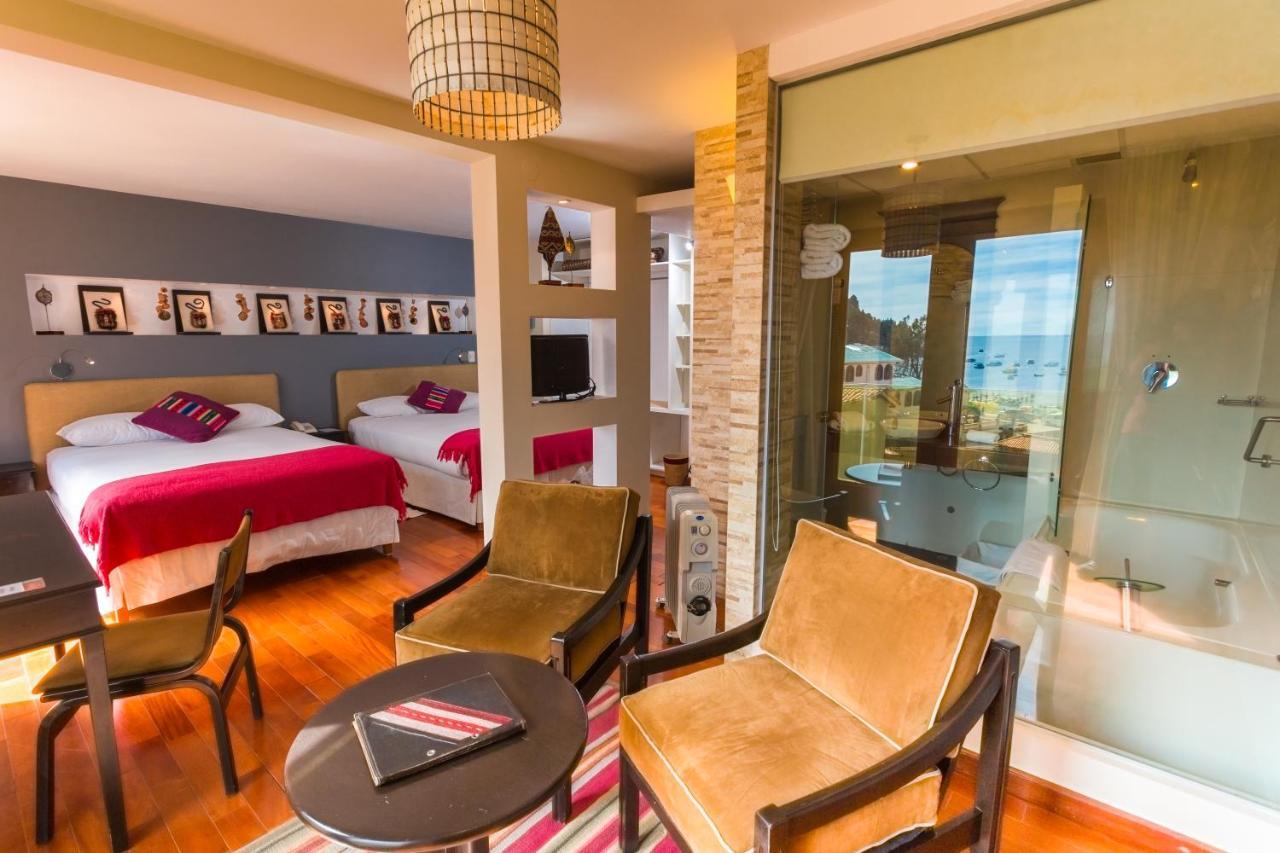 Hotel Rosario Lago Titicaca Copacabana  Ngoại thất bức ảnh