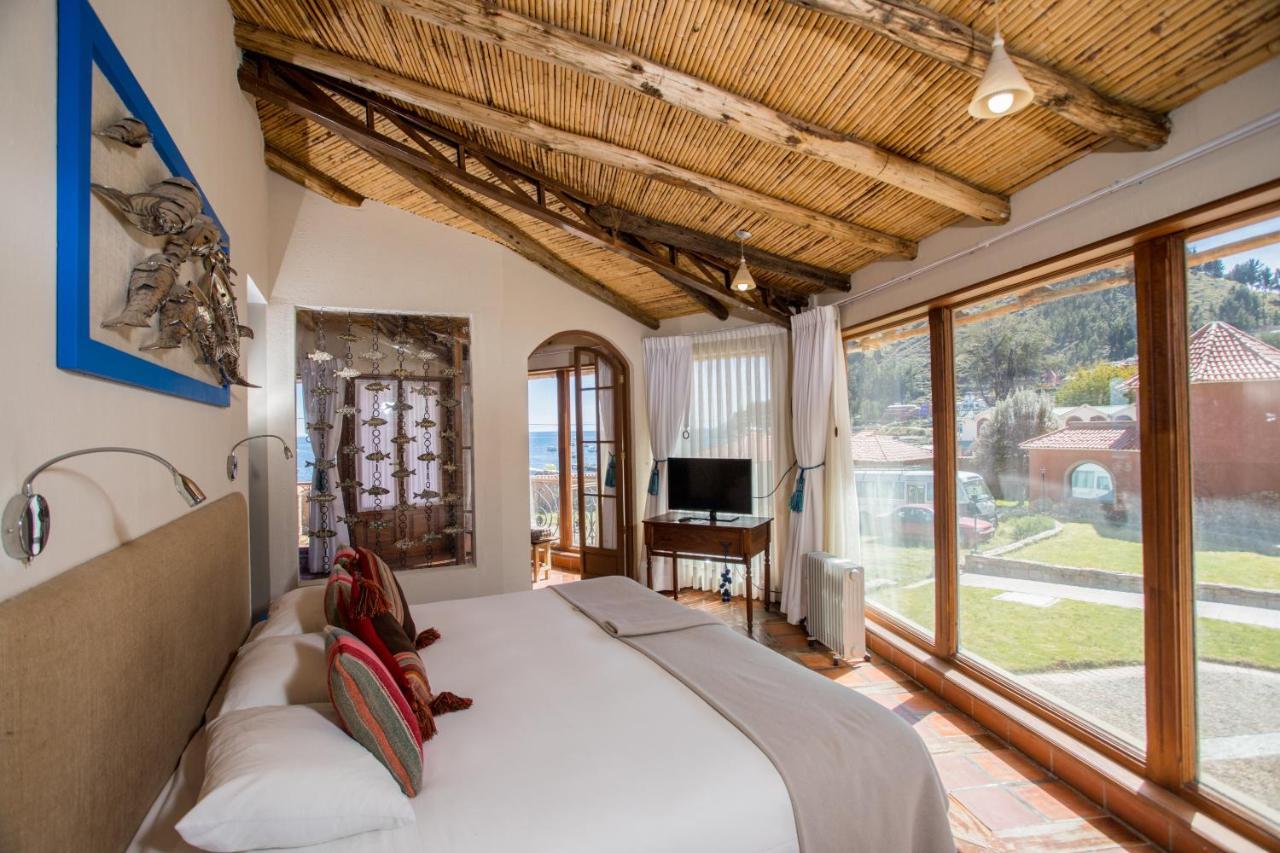 Hotel Rosario Lago Titicaca Copacabana  Ngoại thất bức ảnh