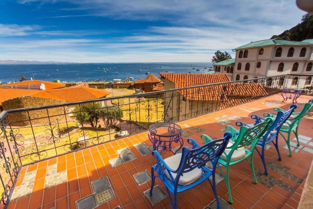 Hotel Rosario Lago Titicaca Copacabana  Ngoại thất bức ảnh