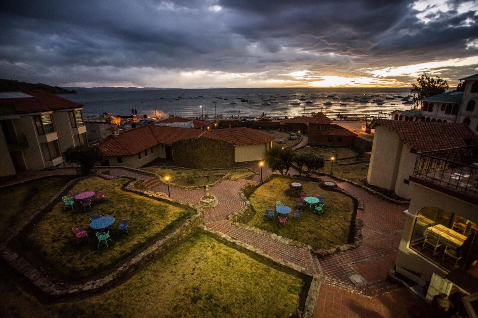 Hotel Rosario Lago Titicaca Copacabana  Ngoại thất bức ảnh