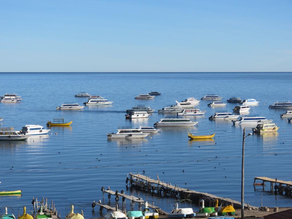 Hotel Rosario Lago Titicaca Copacabana  Ngoại thất bức ảnh