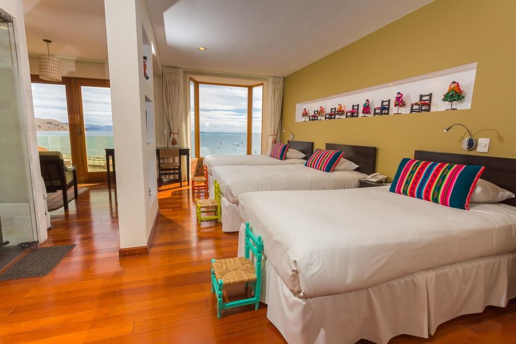 Hotel Rosario Lago Titicaca Copacabana  Ngoại thất bức ảnh