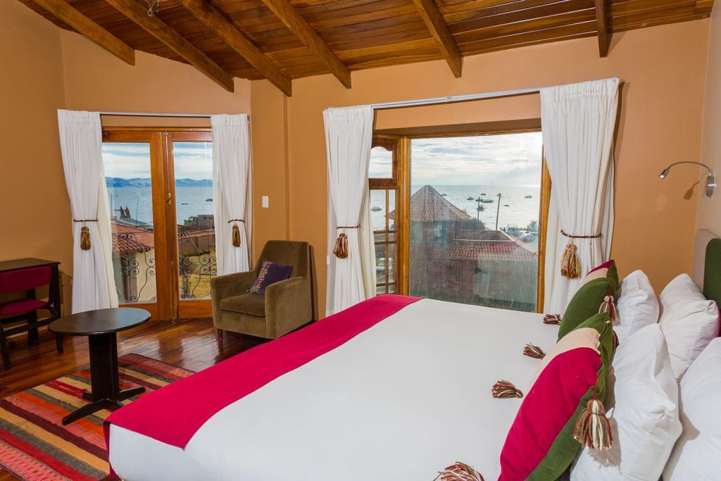 Hotel Rosario Lago Titicaca Copacabana  Ngoại thất bức ảnh