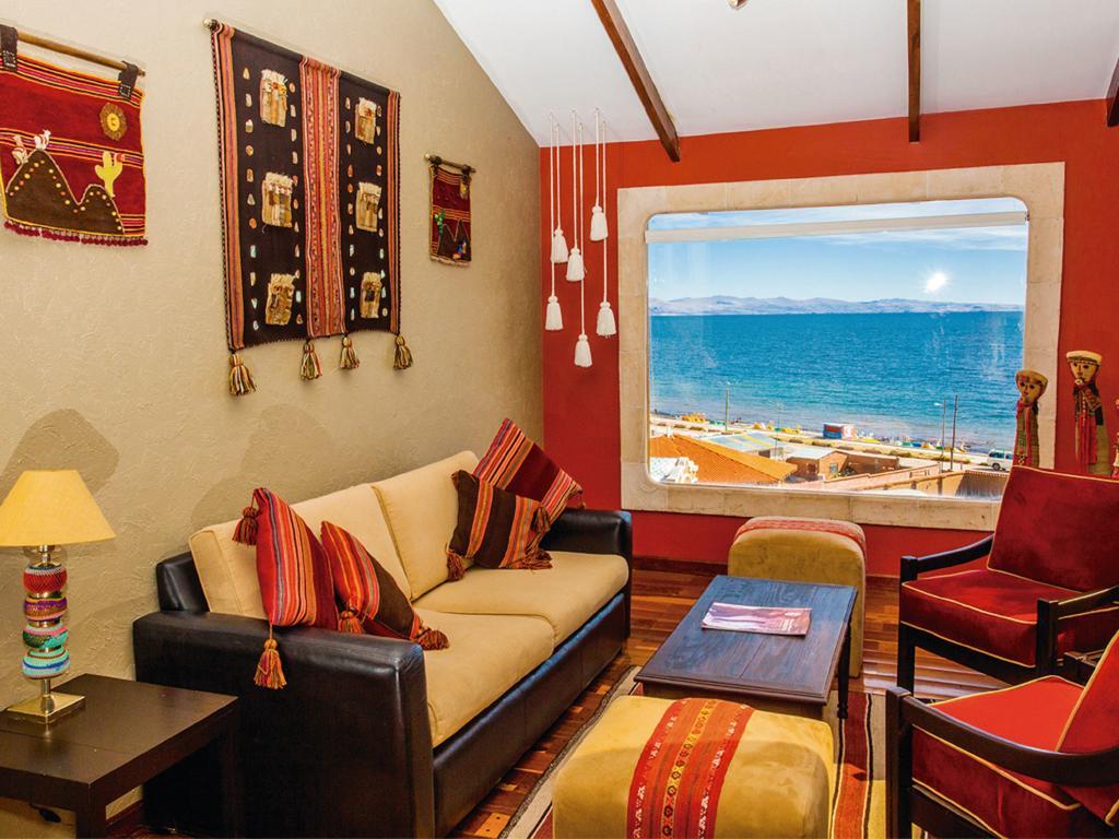 Hotel Rosario Lago Titicaca Copacabana  Ngoại thất bức ảnh