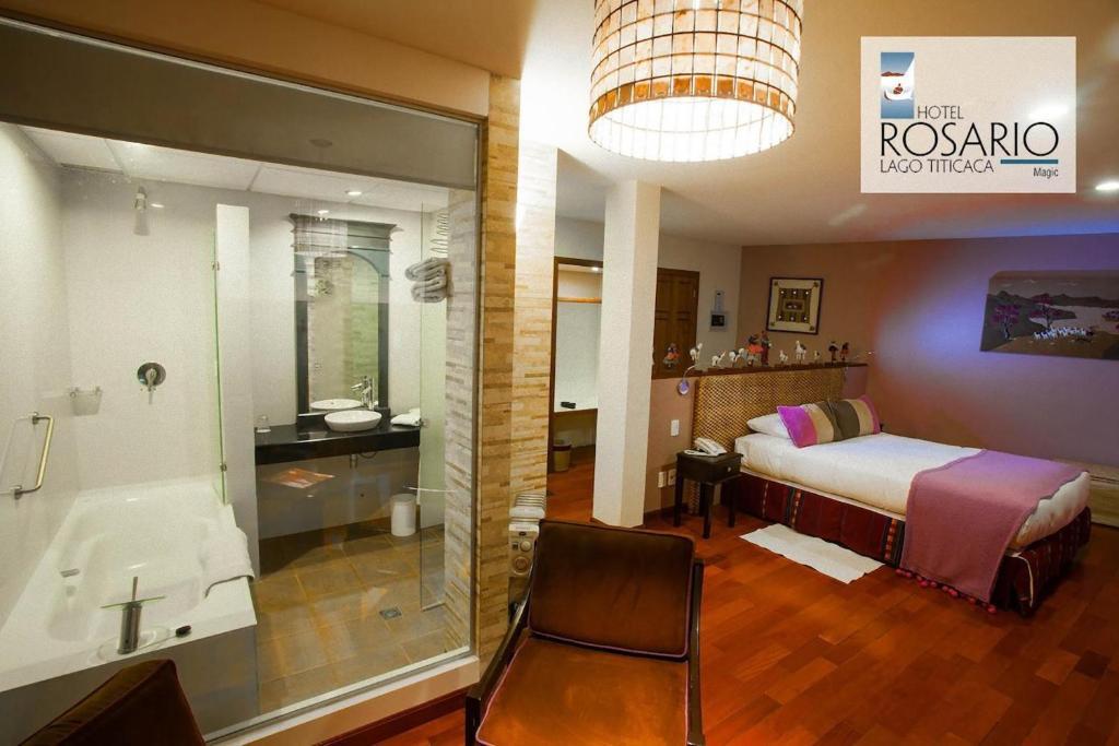 Hotel Rosario Lago Titicaca Copacabana  Phòng bức ảnh